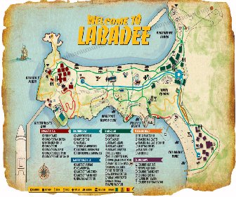Labadee Cruise Port Terminal Map Layout