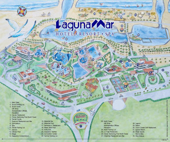Laguna Mar Resort Map Layout