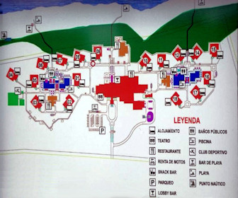 ROC Casa del Mar Resort Map Layout