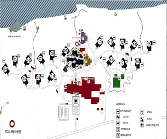 Roc Lagunas Del Mar Resort Map Layout