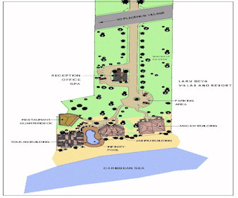 Laru Beya Resort & Villas Map Layout