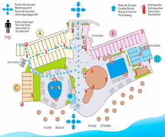 Las Palmas By The Sea Resort Map Layout