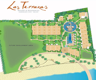 Las Terrazas Resort Map Layout