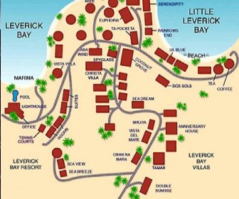 Leverick Bay Resort Map Layout