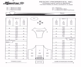 Limetree Beach Resort Map Layout