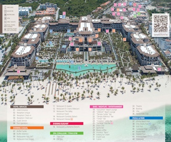 Lopesan Costa Bavaro Resort Spa & Casino Resort Map Layout