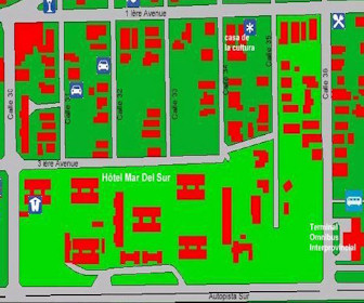 Mar Del Sur Resort Map Layout