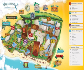Margaritaville Island Reserve Riviera Cancun by Karisma Resort Map Layout