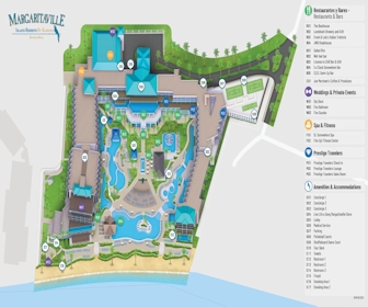 Margaritaville Island Reserve Riviera Maya by Karisma Resort Map Layout