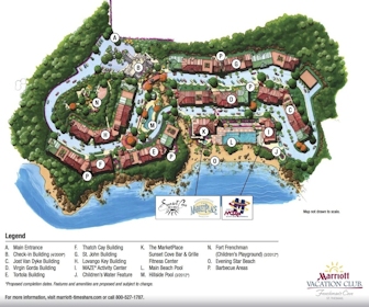 Marriott Frenchman's Cove Resort Map Layout