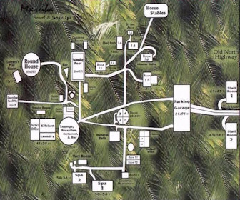 Maruba Resort Map Layout