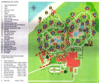 Resort Map | Melia Jardines del Rey | Cayo Coco, Cuba