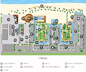 Melia Trinidad Peninsula Resort Map Layout