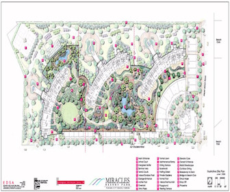 Miracles Resort Park Map Layout