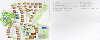 Nayara Gardens Resort Map layout