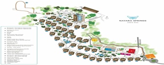 Nayara Springs Resort Map layout