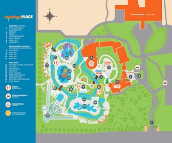 Nickelodeon Hotels & Resorts Map Layout