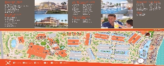 Nickelodeon Hotels & Resorts Map layout - east side