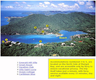 Oasis Marigot Hotel & Villas  Map Layout