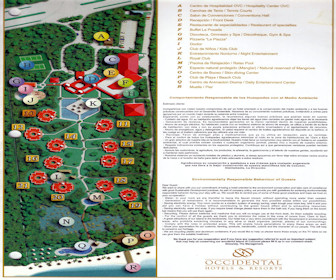 Occidental Cozumel Resort Map layout