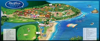 Pacifica Resort Ixtapa Map Layout