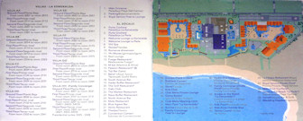 Paradisus Playa del Carmen Resort Map