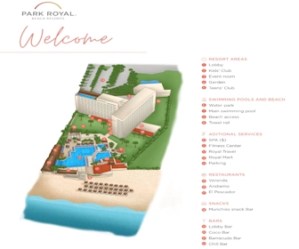 Park Royal Beach Ixtapa Map Layout