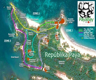 Paya Bay Resort Map Layout