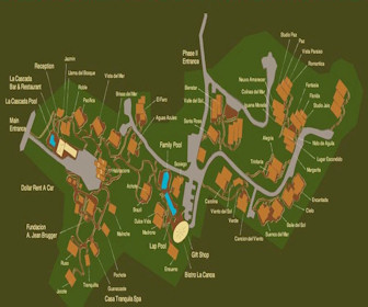 Pelican Eyes Resort & Spa Map Layout
