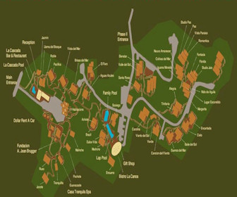 Pelican Eyes Resort & Spa Map Layout