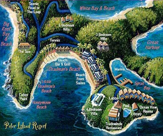 Peter Island Resort Map Layout