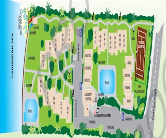 Plantation Village Beach Resort Map Layout