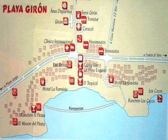 Club Playa Giron Map layout