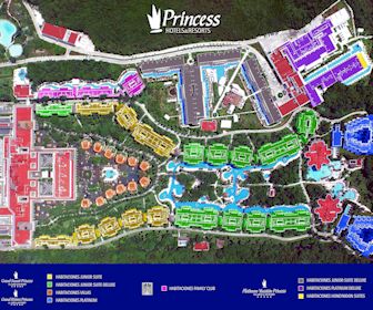 Grand Sunset Princess Resort Map Layout