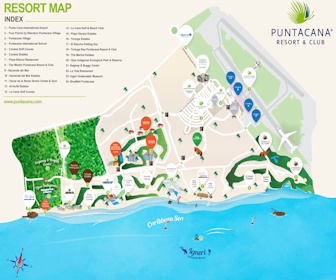 Punta Cana Resort & Club Map Layout