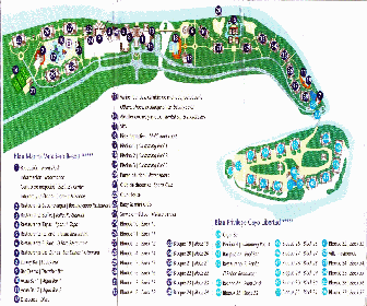 PGS Varadero Resort Map Layout