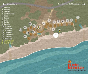 Punta Teonoste Beach Hotel Resort Map Layout