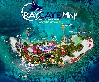 Ray Cay Island Resort Map Layout