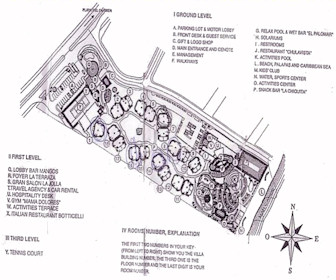 Reef Playacar Resort Map Layout