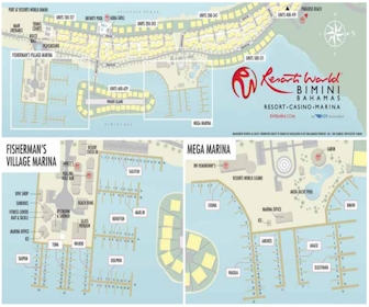 Resorts World Bimini Map Layout