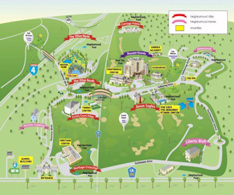 Reunion Resort & Club Wyndham Grand Resort Map Layout