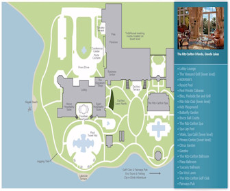 Ritz-Carlton Orlando Map Layout