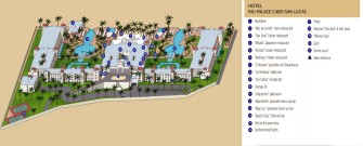 Riu Palace Cabo San Lucas Resort Map Layout