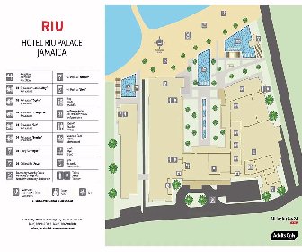 Riu Palace Jamaica Resort Map Layout