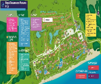 Grand Decameron Panama Resort Map layout