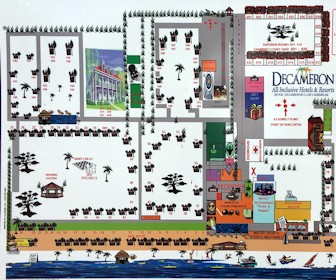 Royal Decameron Club Caribbean Resort Map Layout