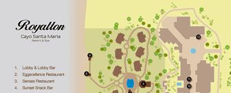 Royalton Cayo Santa Maria Resort Map Layout