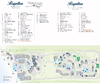 Royalton Punta Cana Resort and Casino Map Layout