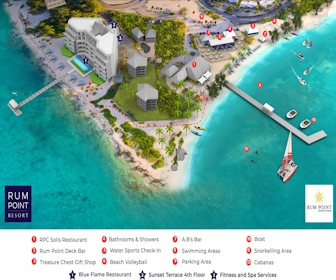 Rum point Resort map layout