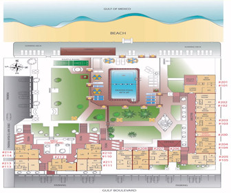 Sails Resort Motel Map Layout